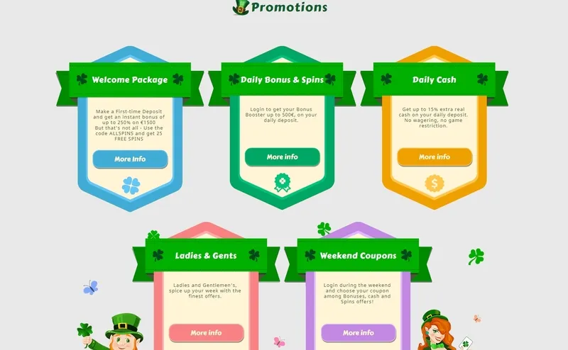 All Wings Casino bonuses and promotions